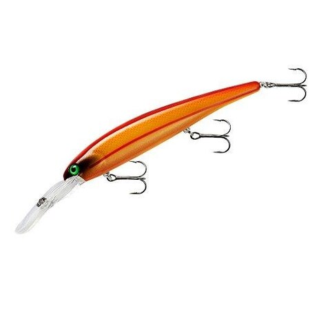 Bandit Walleye Deep Trolling Plug, 475, 58Oz, Orange Crush BDTWBD2D31
